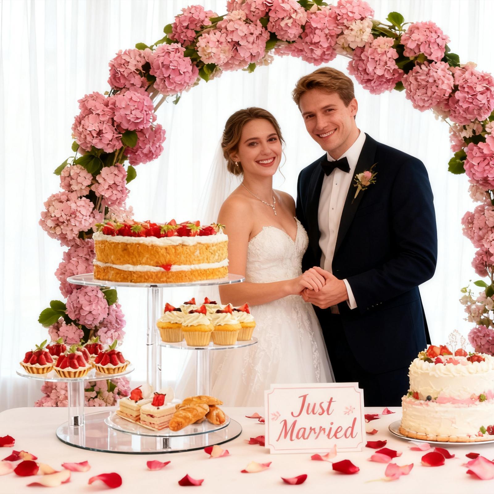 Cupcake Stand Tier - حامل كب كيك حامل أكريليك 4
