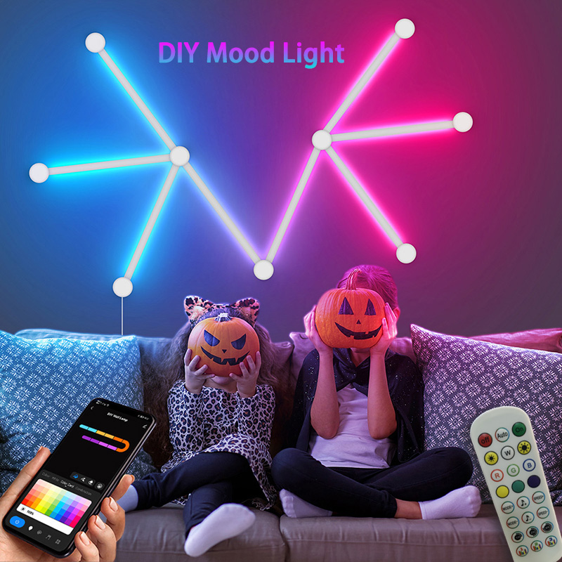 Neon Sign Party - مصباح حائط RGB ذكي، شريط إضاءة