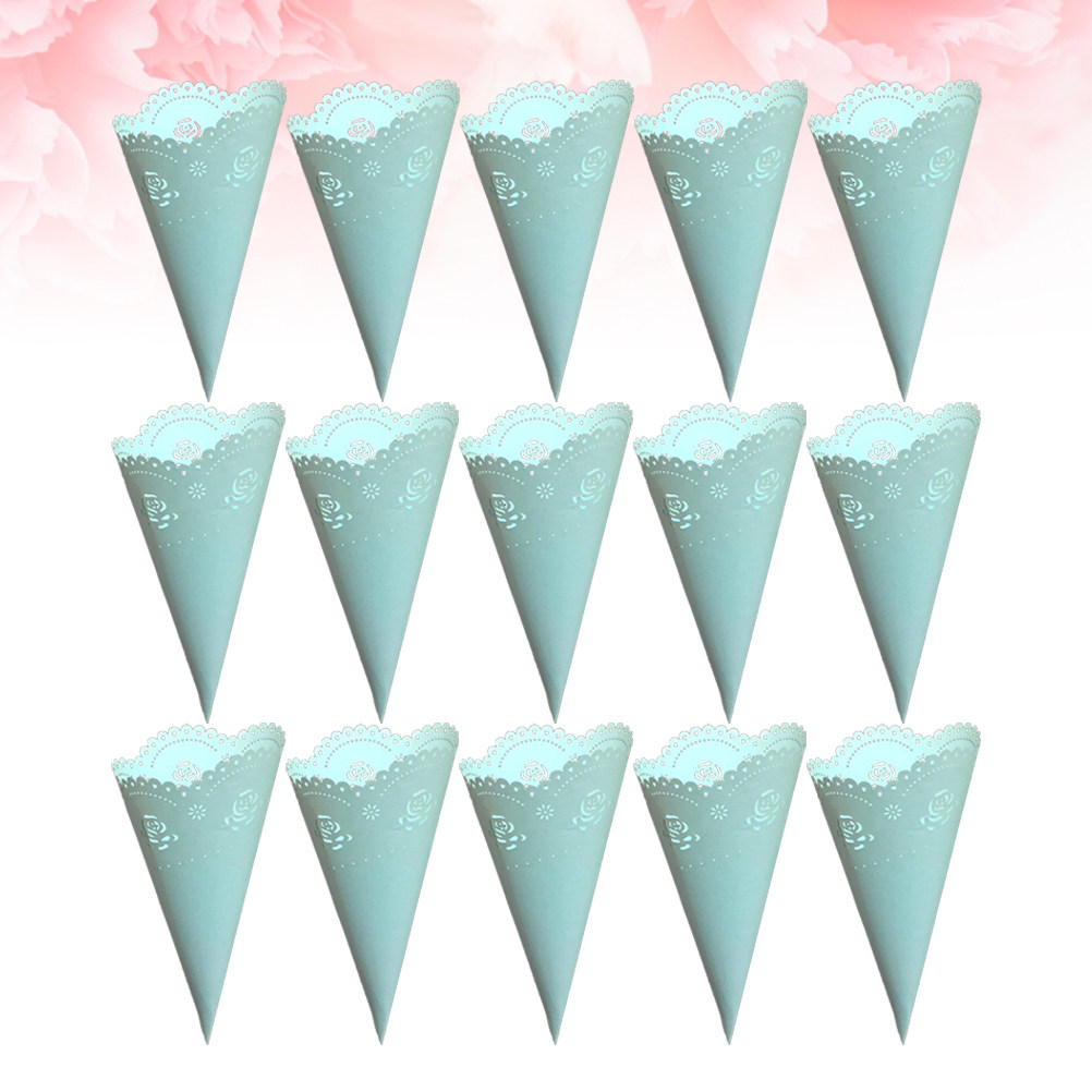 Papercraft Supply Confetti - 20 قطعة من حاملات الكونفيتي المجوفة،
