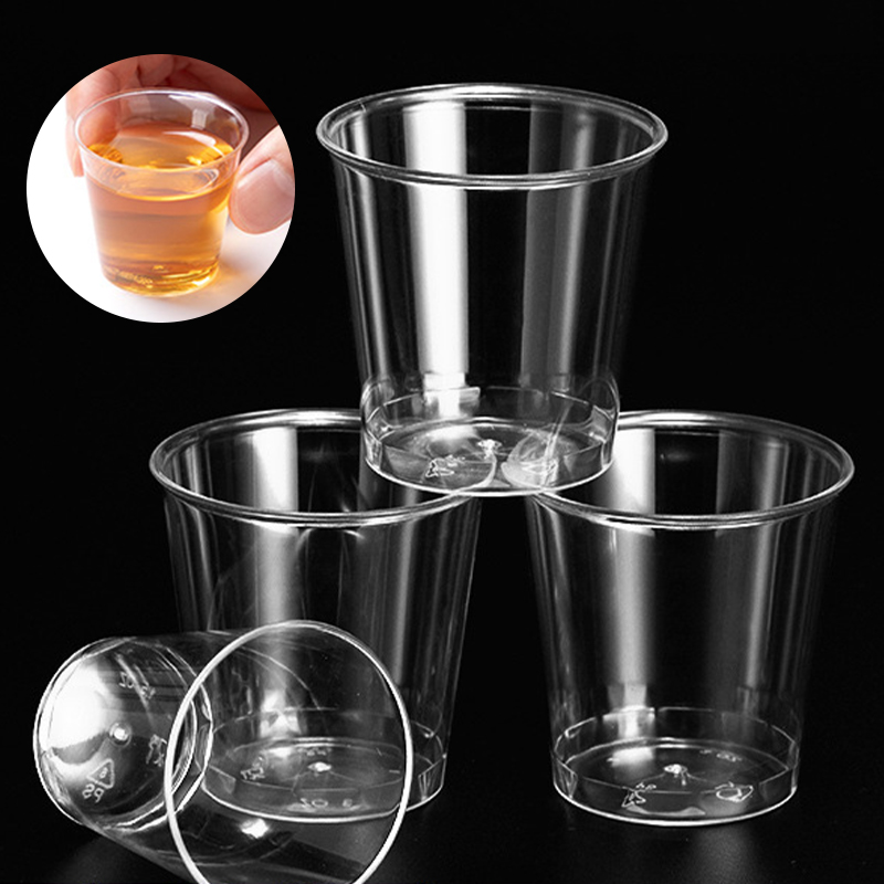 Plastic Cup 50Pcs - 50 قطعة من أكواب الشوت البلاستيكية
