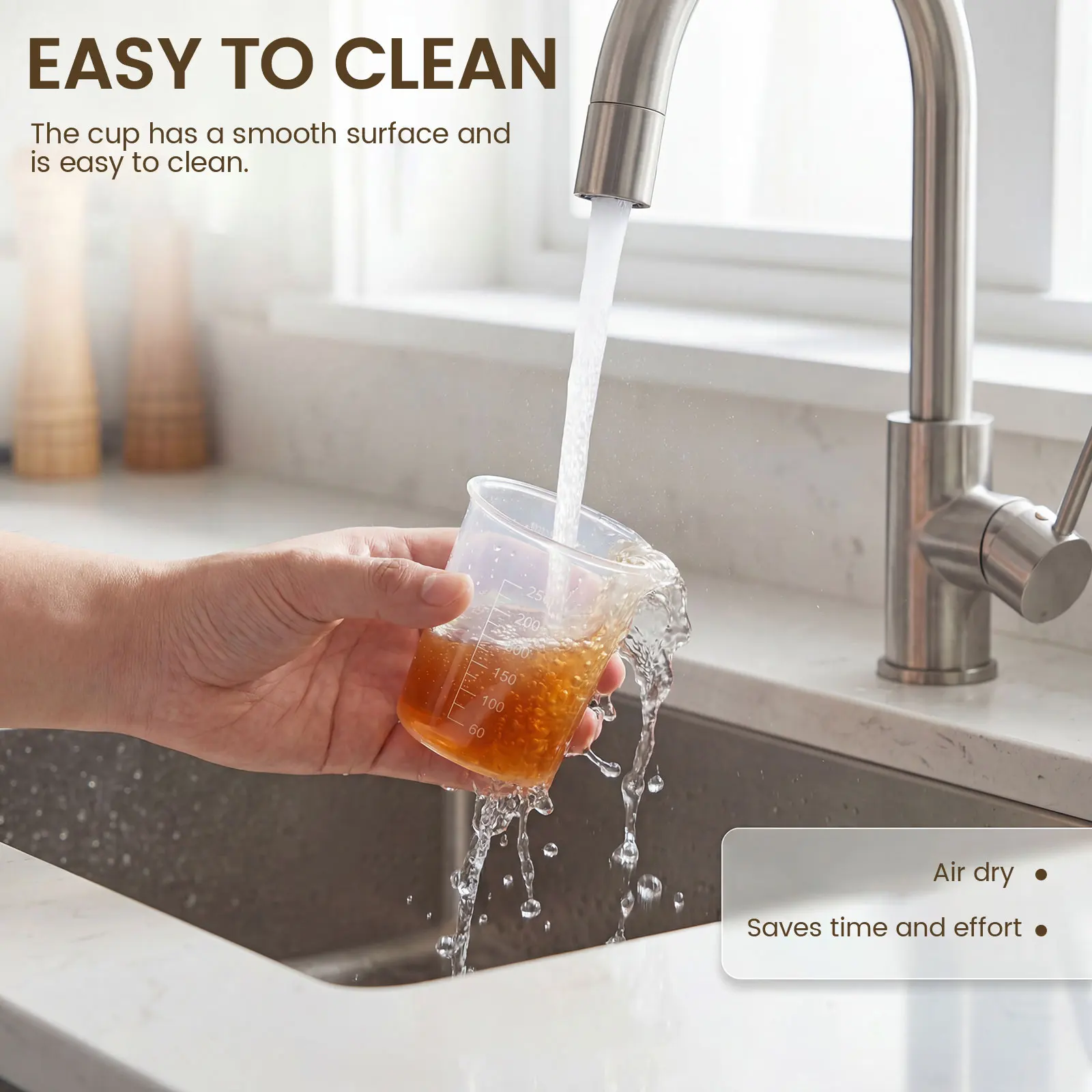 طقم أكواب قياس بلاستيكية 8 قطع - مراجعة Plastic Cup 50Pcs وسعره