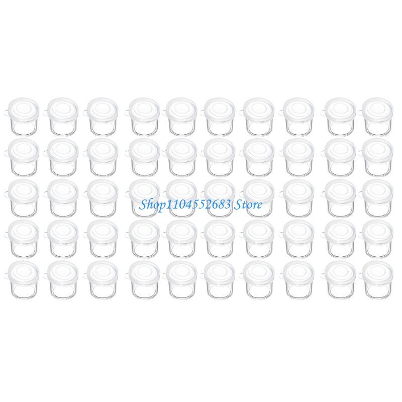 25/50 قطعة 10 مللي أكواب طلاء  - مراجعة Plastic Cup 50Pcs وسعره