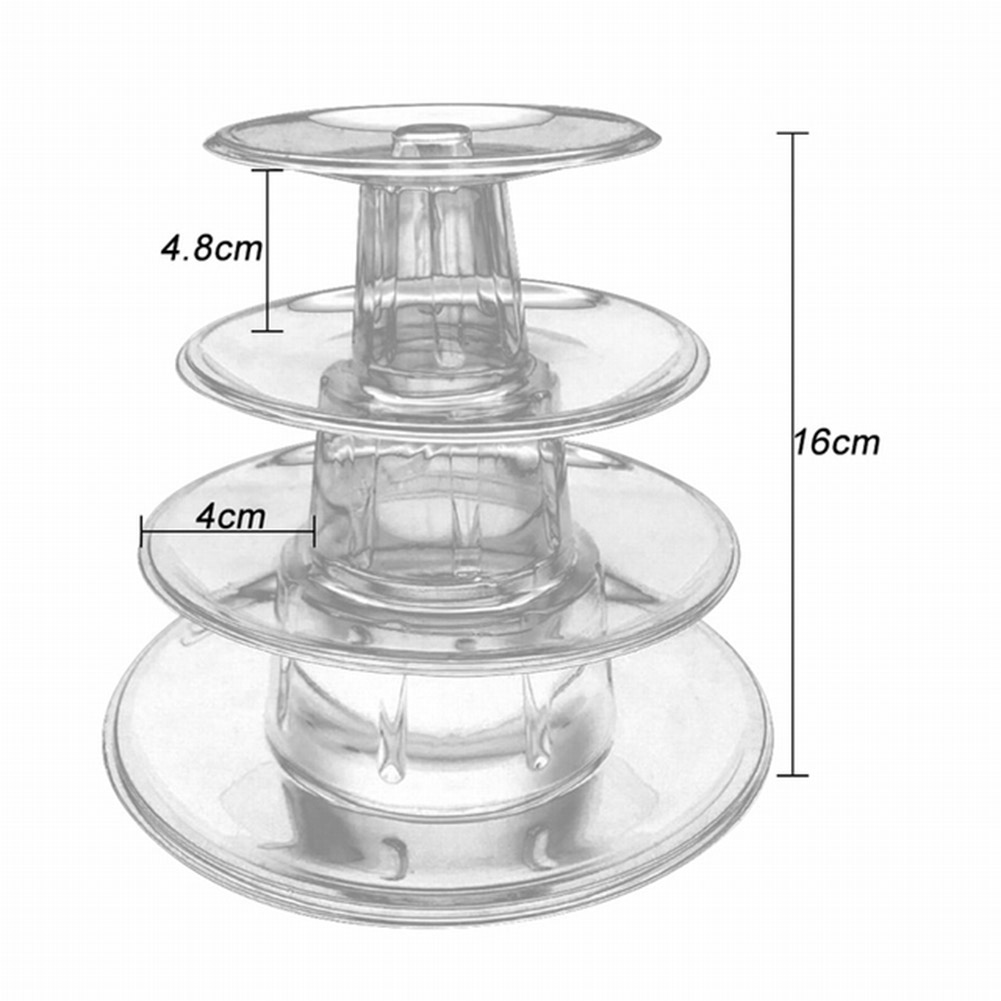 حامل عرض للماكارون بـ 4/6 طبقا - مراجعة Cupcake Stand Tier وسعره