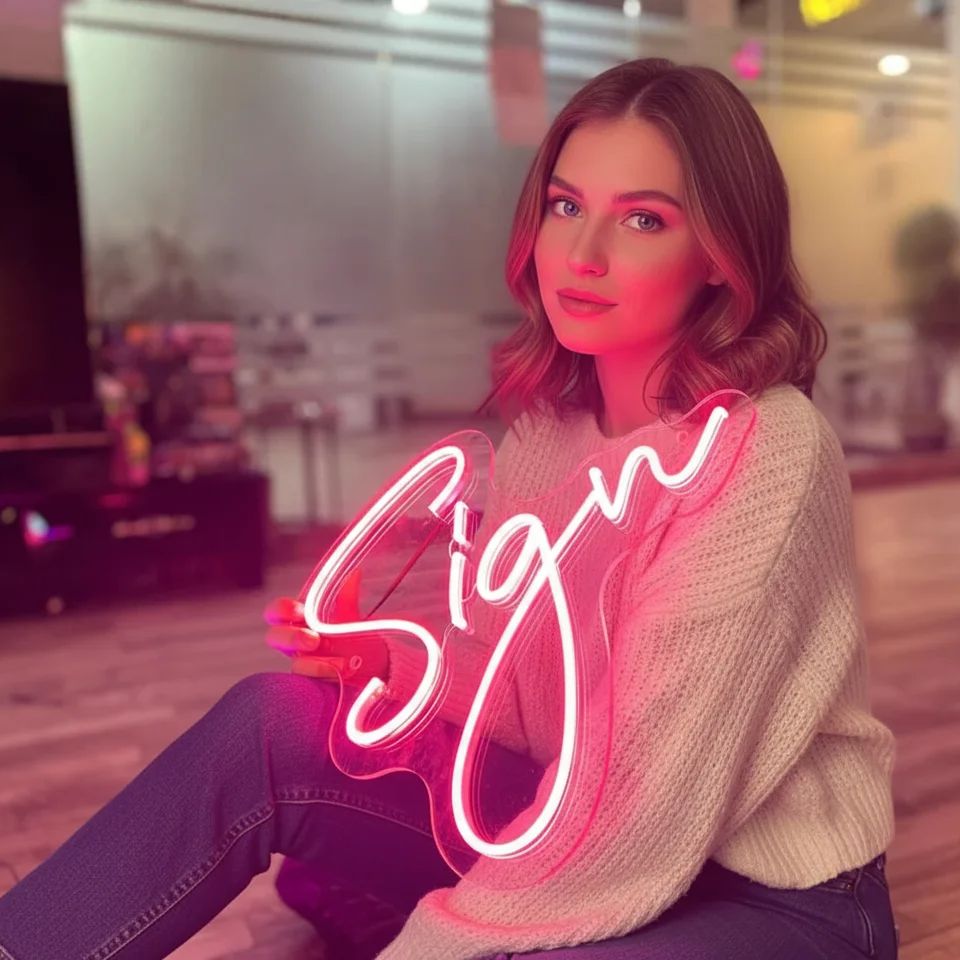 مخصص النيون تسجيل شخصية عيد مي - مراجعة Neon Sign Party وسعره