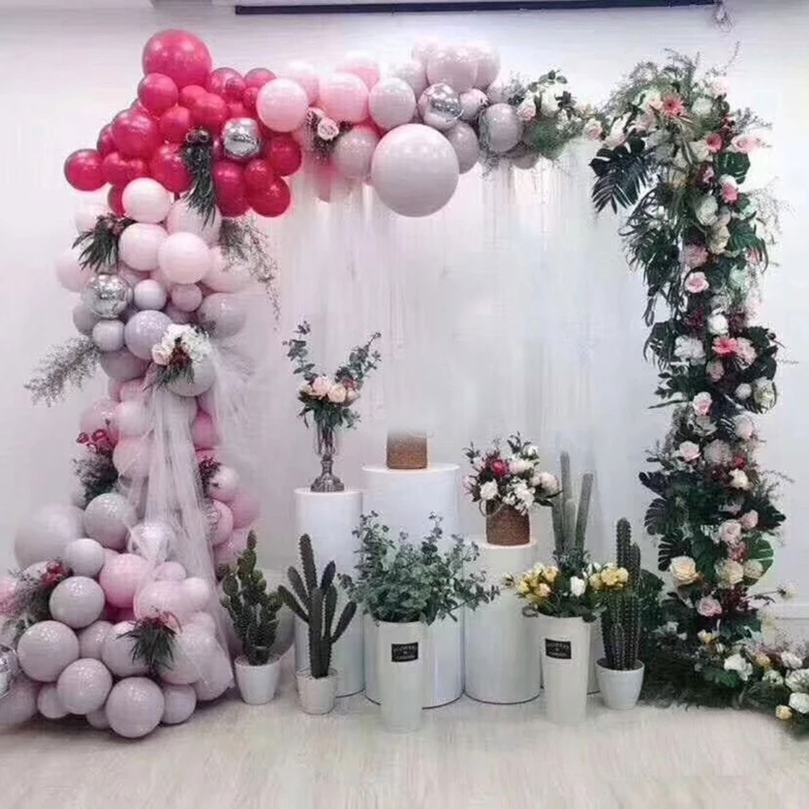 2.1x2 متر/79x83 بوصة الذهب الز - مراجعة Balloon Arch Kit وسعره