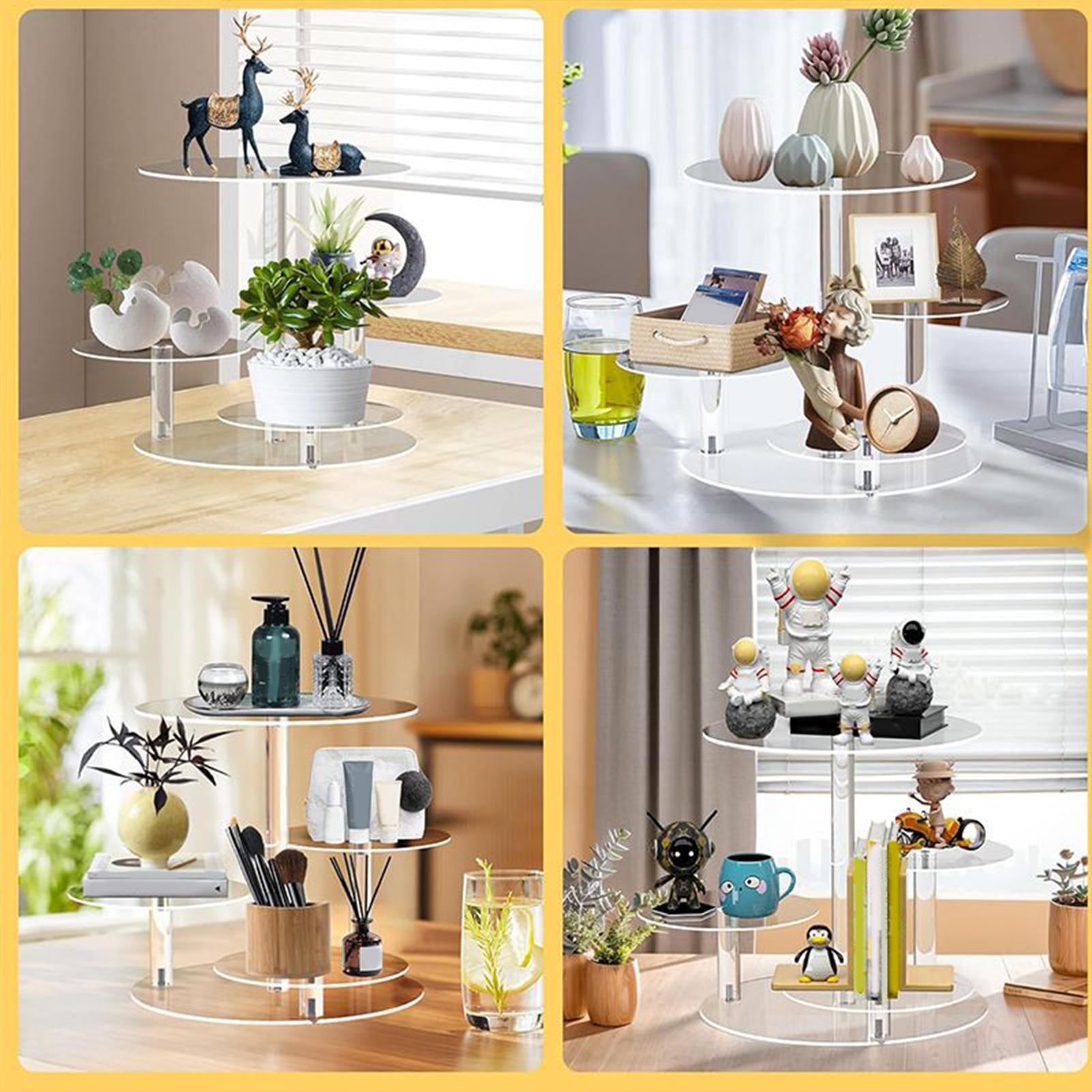 حامل كب كيك حامل أكريليك 4 طبق - مراجعة Cupcake Stand Tier وسعره
