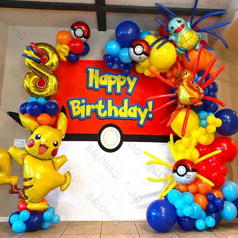 84 قطعة من بالونات بيكاتشو لتز - مراجعة Balloon Arch Kit وسعره