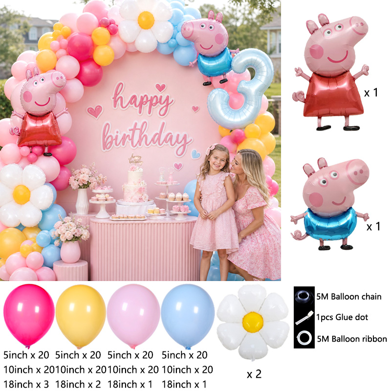 طقم قوس بالونات بتصميم شخصية ب - مراجعة Balloon Arch Kit وسعره