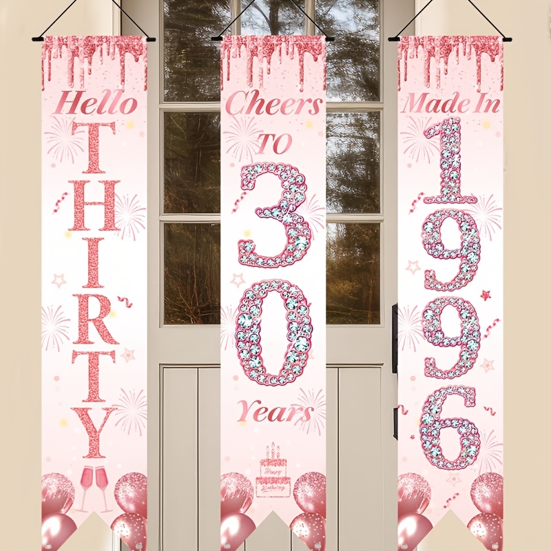 مجموعة لافتات باب مسطحة ثنائية - مراجعة Party Banner Gold وسعره