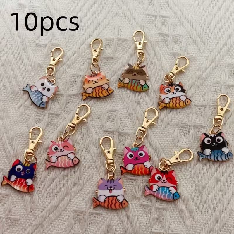 10 قطع من سلسلة مفاتيح على شكل - مراجعة Party Favor Bag وسعره